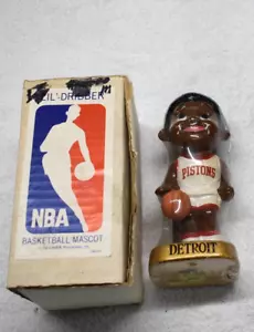 Detroit Pistons NBA FIGURE LIL' DRIBBLER BOBBLEHEAD P-4 - Picture 1 of 8