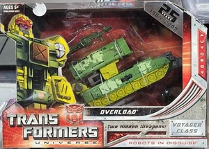 2008 Hasbro Transformers Universe Overload NIB 25th Anni Voyager Class SEALED - Picture 1 of 7