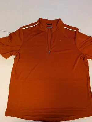  Camisa Ciclismo Ciclismo Novara Para Hombres XXL Naranja Bolsillos Laterales Ocultos 1/4 Cremallera  Foto 1 de 4