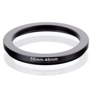 RISE (UK) 55-46MM 55MM-46MM 55 to 46 Step Down Ring Filter Adapter - Picture 1 of 3