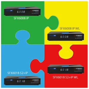 Octagon SFX6008 6018 WL E2 Enigma + Sistema operativo Doble + WLAN Smart TV IP SAT S2 HVEC H.256 - Imagen 1 de 57