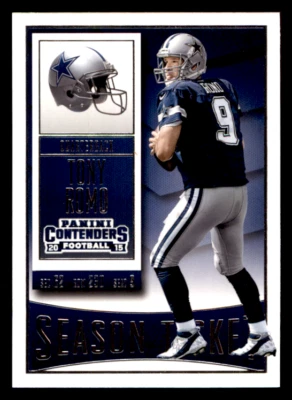 2015 Panini Contenders Tony Romo    #87 Dallas Cowboys - Image 1 of 2