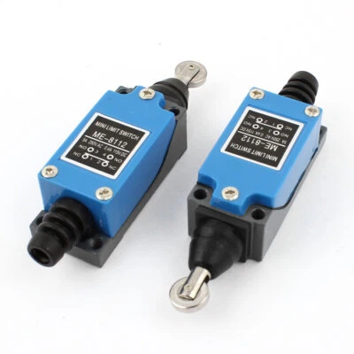 2 Stk ME-8112Parallel Rollenstößel Mini Endschalter AC 250V/5A DC 115V/0,4A - Bild 1 von 2