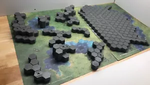 Hills for Grassland E Battlemat - 3D Printed Battletech Terrain & Hills - Picture 1 of 4