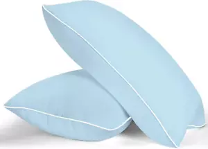 Bed Pillows for Sleeping- Soft Density, Queen Size Set of 2, Cooling Hotel Quali - Picture 1 of 6