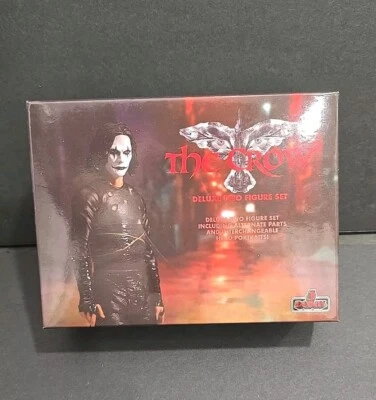 New MEZCO 5 Points The Crow Deluxe Figure Set 2 Pack In Sealed Box! ShipsFree! - Image 1 of 4