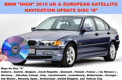 Navigation DVD Update 2019 Map for BMW MK4 High E46 E39 E65 E83 E53 E85 E86 E52 - Image 1 of 4