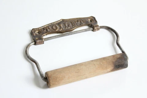antique toilet paper holder hanger | vtg deco victorian outhouse bath tissue tp Cover