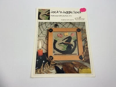 The Victoria Sampler Jack O Juggle Spell Counted Cross Stitch Pattern - Image 1 of 3