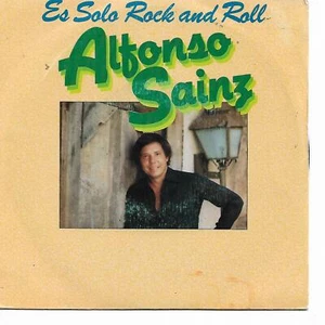 ALFONSO SAINZ ( LOS PEKENIKES ) 7"PS Spain 1981 Es solo Rock and Roll - Picture 1 of 1