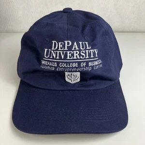 Mütze Kappe DePaul University Driehaus College of Business verstellbarer Riemen hinten marineblau - Bild 1 von 7