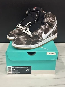 Size 10 - Nike Dunk Premium SB High Tie Dye - Picture 1 of 6