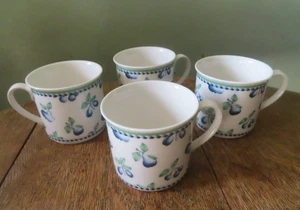 4 Villeroy & Boch Provence 6 Oz Cups / Mugs - Unused - Picture 1 of 5