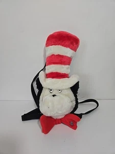 Katze im Hut Kopf Plüsch Dr. Seuss Rucksack Geldbörse Beutel 15 Zoll lang - Bild 1 von 10