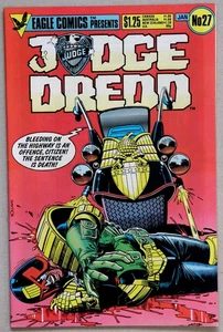 Judge Dredd #27 Bolland Cover - Eagle Comics - J Wagner - A Grant - R Smith - Picture 1 of 5