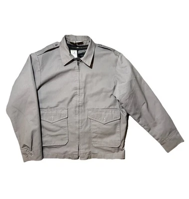 Jaqueta casaco vintage masculina grande Martin's cinza workwear com forro Thinsulation 3M - Imagem 1 de 4