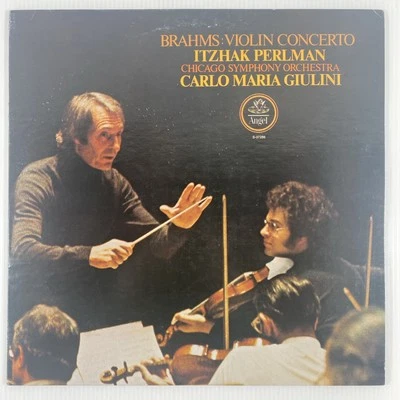 Brahms Itzhak Perlman Violin Concerto SQ-37286 Quadraphonic 1977 VG+ - Image 1 of 4