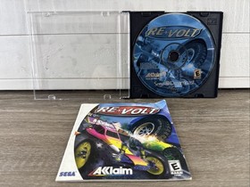 Sega Dreamcast Disc Re-volt w Booklet & Reg ONLY Tested Super FREE Shipping DC