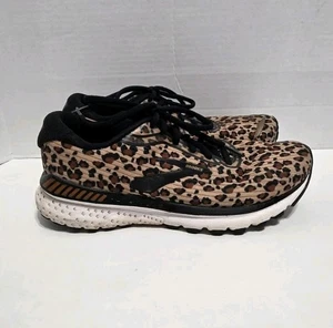 Zapatos para correr Brooks Adrenaline GTS con estampado de leopardo talla 8,5 M - Imagen 1 de 14