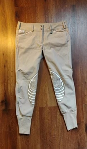 Pantalones cortos de equitación Equine Couture ecuestres elegantes marrón para mujer talla 30  - Imagen 1 de 11