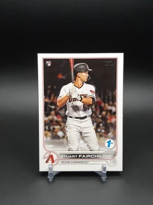 2022 Topps Series 1 1st Edition Stuart Fairchild #163 Rookie RC - Image 1 of 2