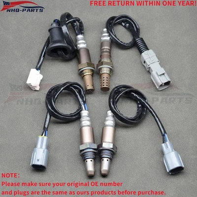 Juego de 4 sensores de oxígeno O2 para Toyota Sienna 2007-2010 3,5 L V6 234-9012 234-9049 Foto 1 de 4
