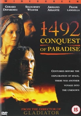 1492 - Conquest of Paradise DVD Film Gérard Depardieu As Christopher Columbus UK - Image 1 of 2