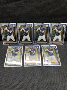 Lote de 7 LUIS BAEZ - HOUSTON ASTROS 2024 BOWMAN DRAFT CROMO #BCP-66 - Imagen 1 de 3