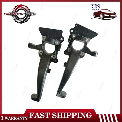 Front Right & Left Lift Spindle Knuckle Set Kit 4" For 2009-2020 Ford F150 2WD Foto 1 de 4