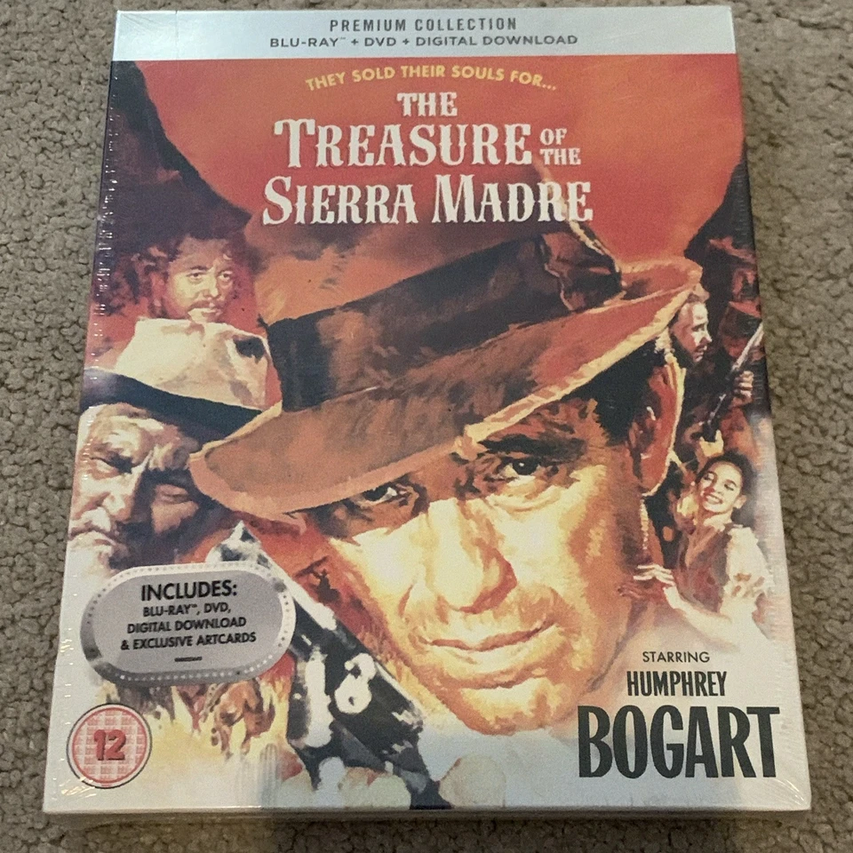 The Treasure of the Sierra Madre UK Premium Collection Blu-Ray + DVD New Sealed - Image 1 of 1