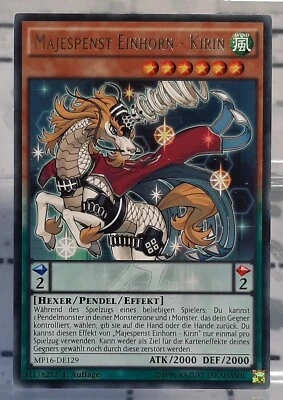Majespenst Einhorn - Kirin - Rare - MP16-DE129 - 2016 Mega-Tin Mega Pack - DE/NM - Bild 1 von 3