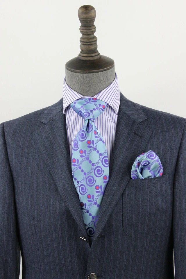 Samuel - Corbata y pañuelo de seda Foto 1 de 1