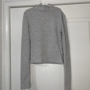 Zara Girl Kids Sweater Small Gray Girl - Picture 1 of 3