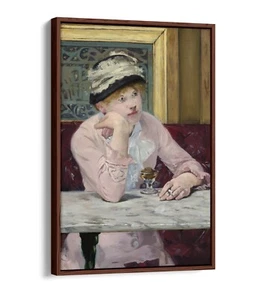 EDOUARD MANET, THE PLUM -FLOAT EFFECT CANVAS WALL ART PIC PRINT - Picture 1 of 12