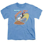 Chilly Willy Jump In Kids Youth T Shirt Licensed Cartoon Tee Carolina Blue