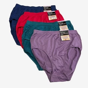 Bali Comfort Revolution Brief Panty 6/7  M/L NWT 803J 4 PACK - Picture 1 of 3