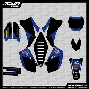 Kit Grafiche per YAMAHA Adesivi In Crystal YZF 250 450 2006 2007 - Picture 1 of 1