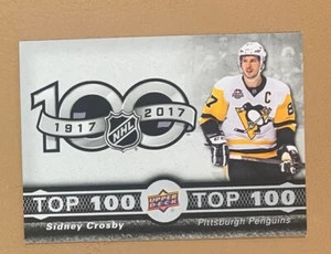 2017-18 Tim Hortons Top 100 - SIDNEY CROSBY - #TOP-1 - Picture 1 of 2