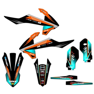 2018-2023 SX 85 SURGE Orange Senge Graphics Kit Compatible with KTM - Picture 1 of 10