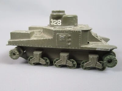 B680 Vintage 1978 Solido 253 France Char General Lee M3 USA WWII Military 1:50 - Image 1 of 4