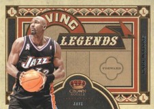 2009-10 Crown Royale Living Legends #16 Karl Malone Utah Jazz