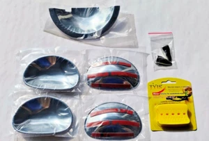 Chrome Washer Nozzle & Door Handle Cup Shell Guard Covers for 00-10 PT Cruiser - Picture 1 of 2