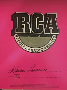 RADIO SHOW: RCA SPECIAL RADIO SERIES VOL 11 KAREN LAWRENCE 7 INTERVIEWS/10 TUNES - Picture 1 of 4