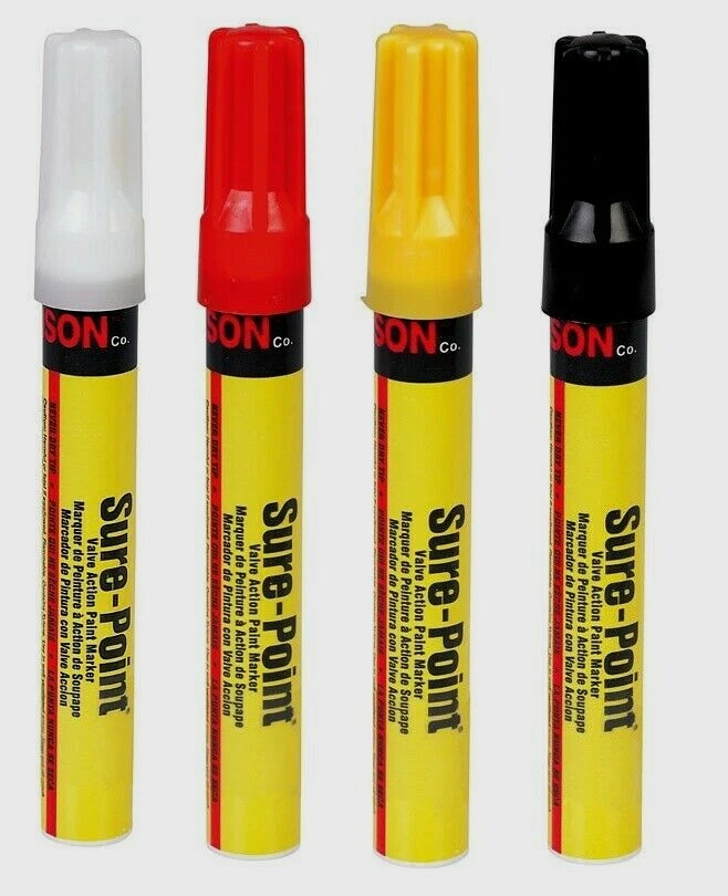 C.H. Hanson SURE-POINT Paint Marker Valve Tip Wood 1 pk **YOU PICK COLOR** - Image 1 of 1