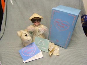 Edwin Knowles Doll "My Secret Pal" #8045A COA Limited Ed  Orig Box GC  - Picture 1 of 7