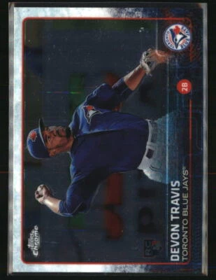 Devon Travis 2015 Topps Chrome #184 BASEBALL Card - Image 1 of 2