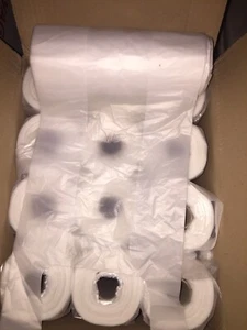 24 ROTOLI 450GR A ROTOLO SHOPPER HD ORTOFRUTTA SACCHETTI A ROTOLI 22x50 - Foto 1 di 1