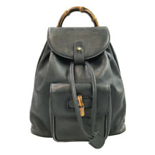 Gucci mini backpack bamboo 003 2034 0030 women's Black