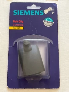 SIEMENS C25 Belt clip with battery cover original New in OVP box - Picture 1 of 5