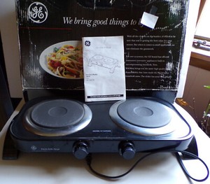 ge single burner hot plate